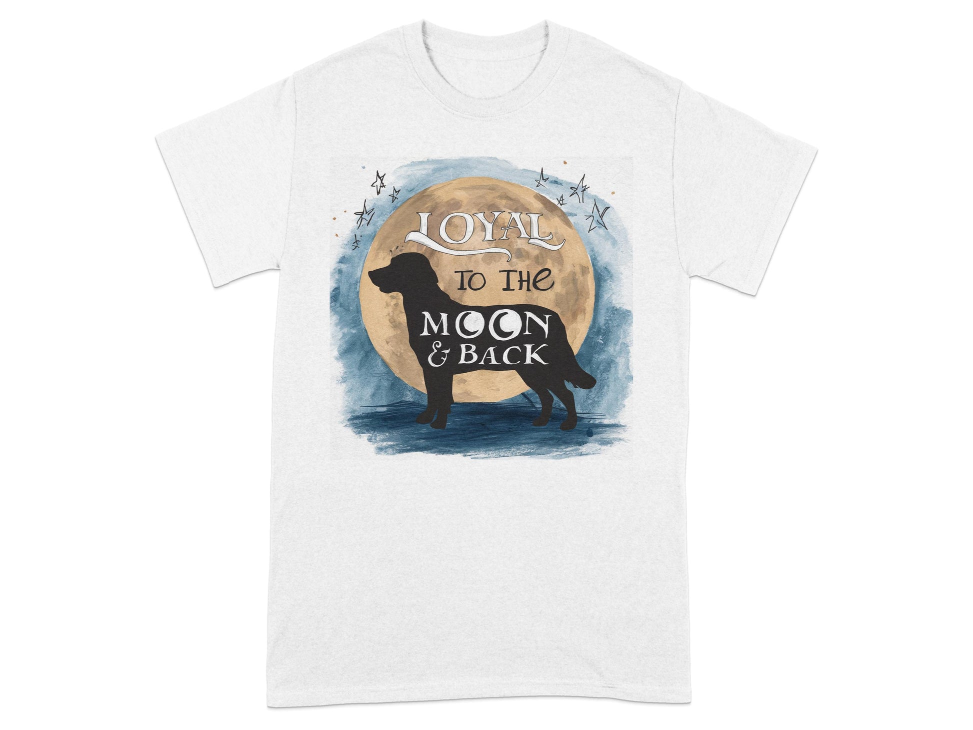Loyal To The Moon And Back Dog Lover T-Shirt product type
