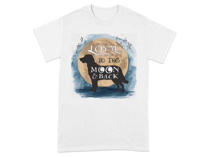 Loyal To The Moon And Back Dog Lover T-Shirt product type