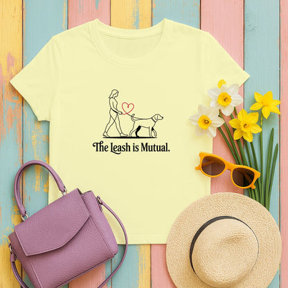 The Leash is Mutual Design T-shirt product type