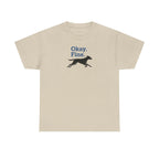 Okay Fine Running Dog Silhouette Fun Pet Lover T-Shirt