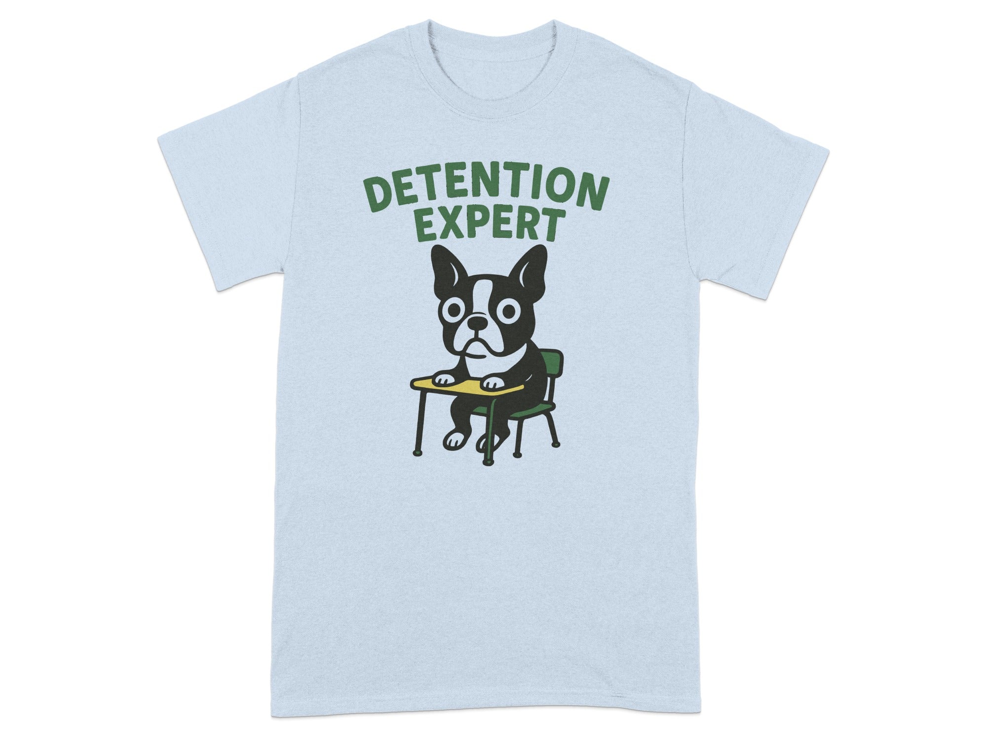 Detention Expert Dog Graphic Tee Ideal for Fun Outfit