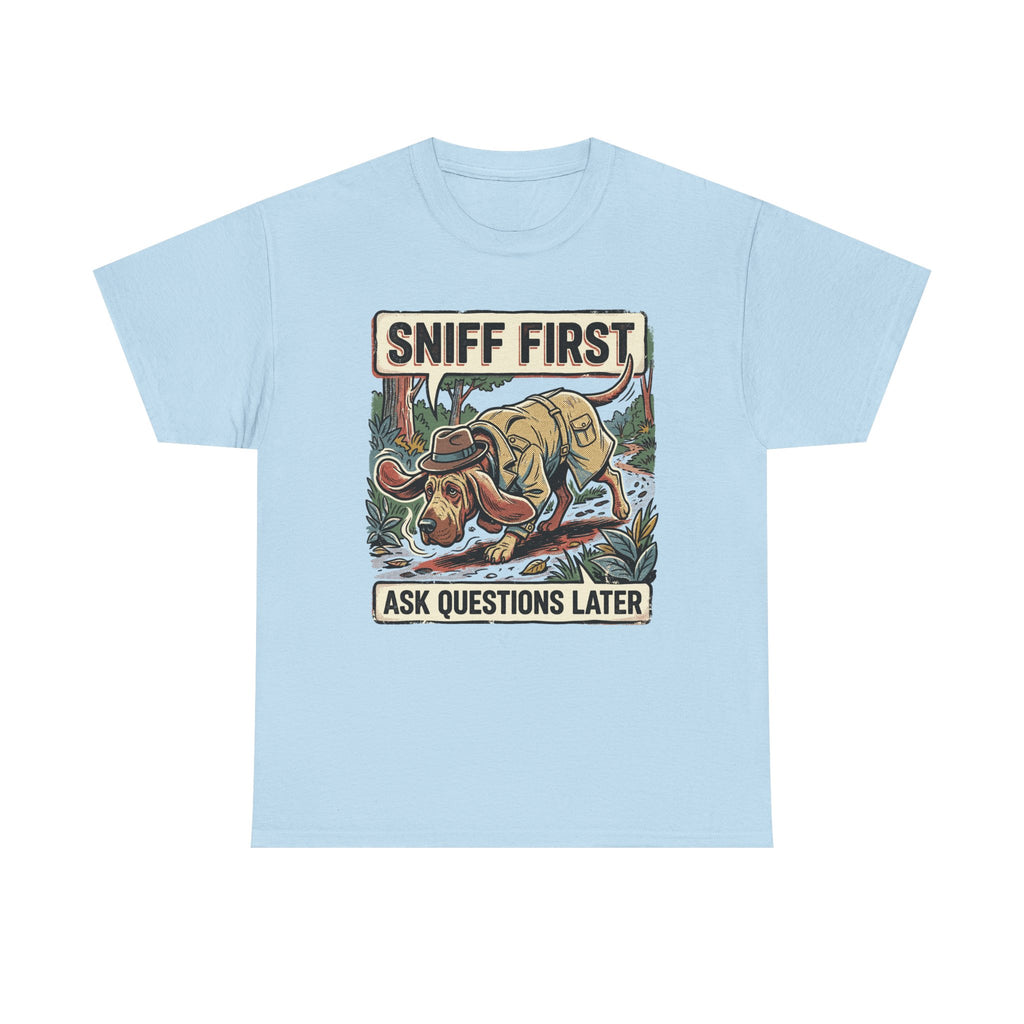 Noir Bloodhound 'Sniff First' T-Shirt