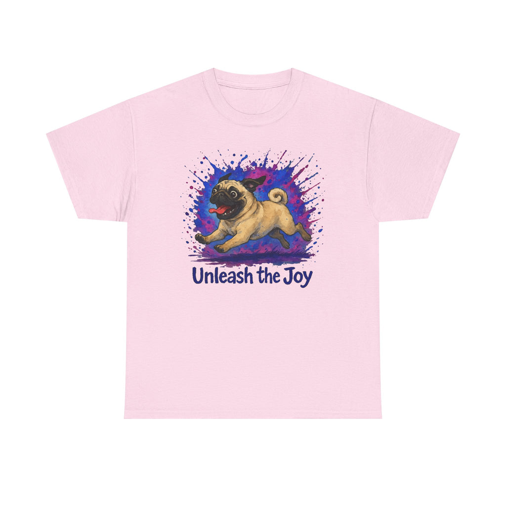 Joyful Pug Splash T-Shirt