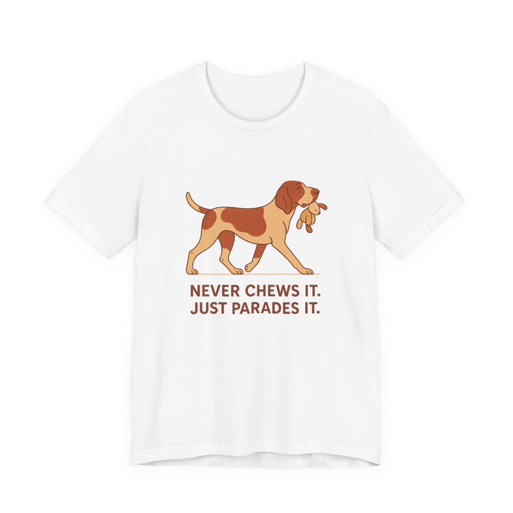 Bracco Italiano Never Chews It Tee