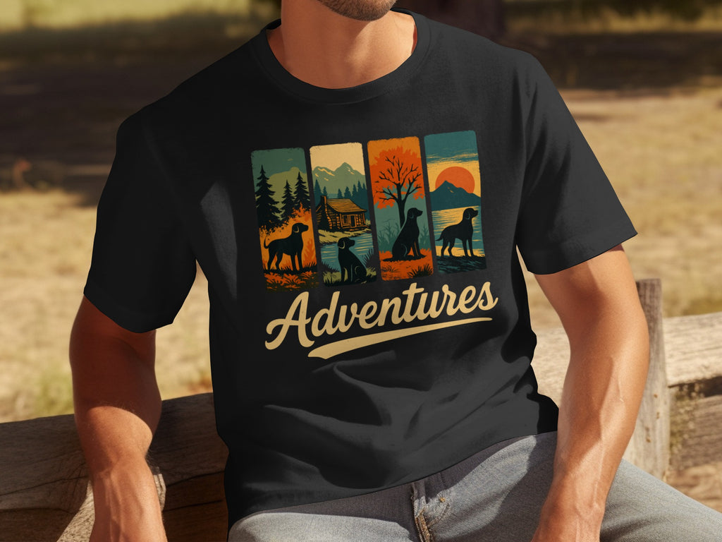 Vintage Nature Adventures Graphic T-Shirt