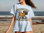 Wiggle Butt Champion Graphic Tee for Dog Lovers
