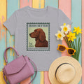 Irish Setter First Class Stamp T-shirt in Athletic Heather
