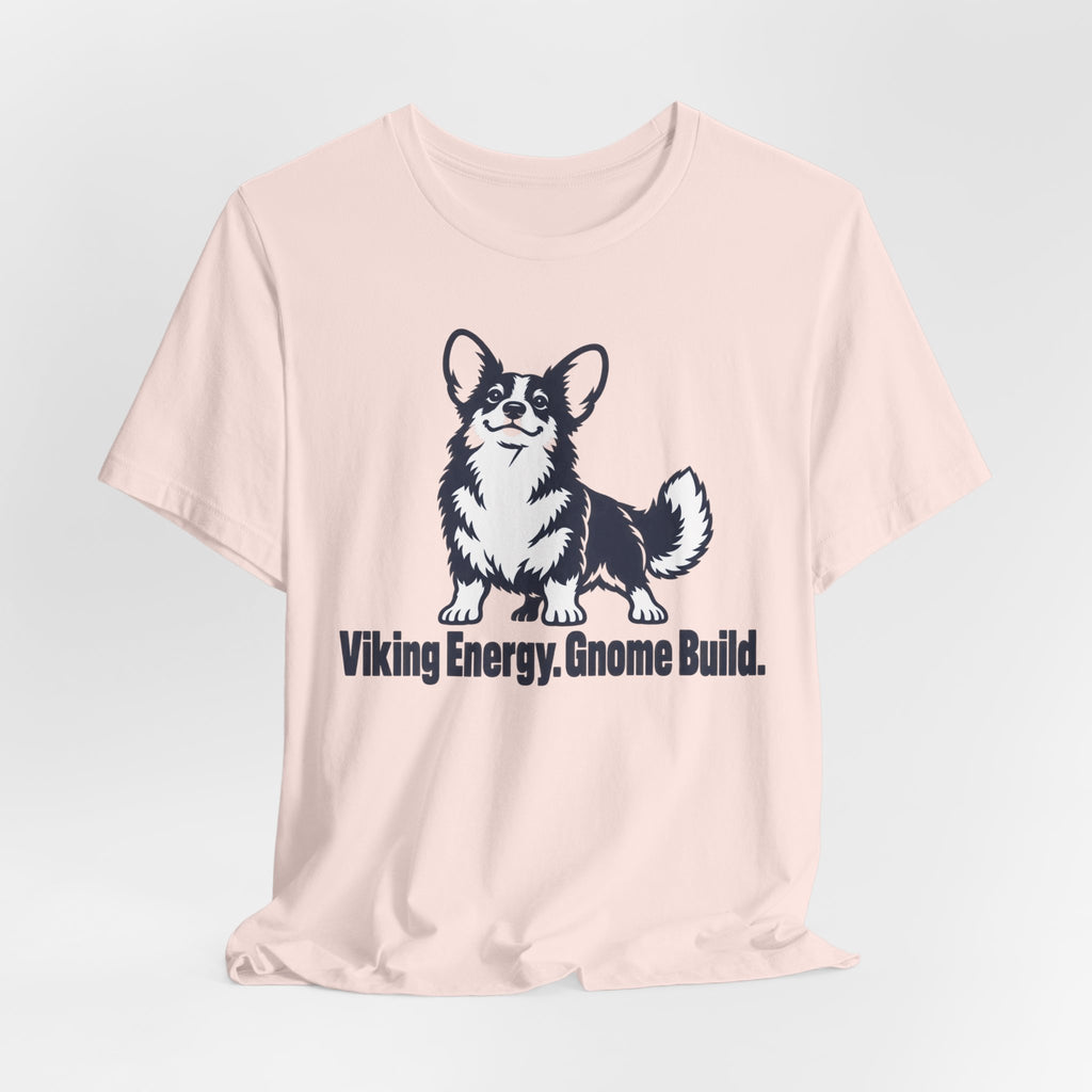 Viking Energy Gnome Build Corgi T-Shirt