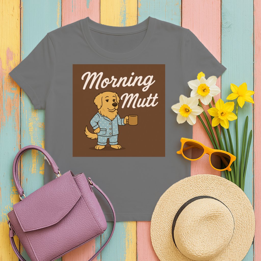 Morning Mutt Graphic T-Shirt perfect gift product type