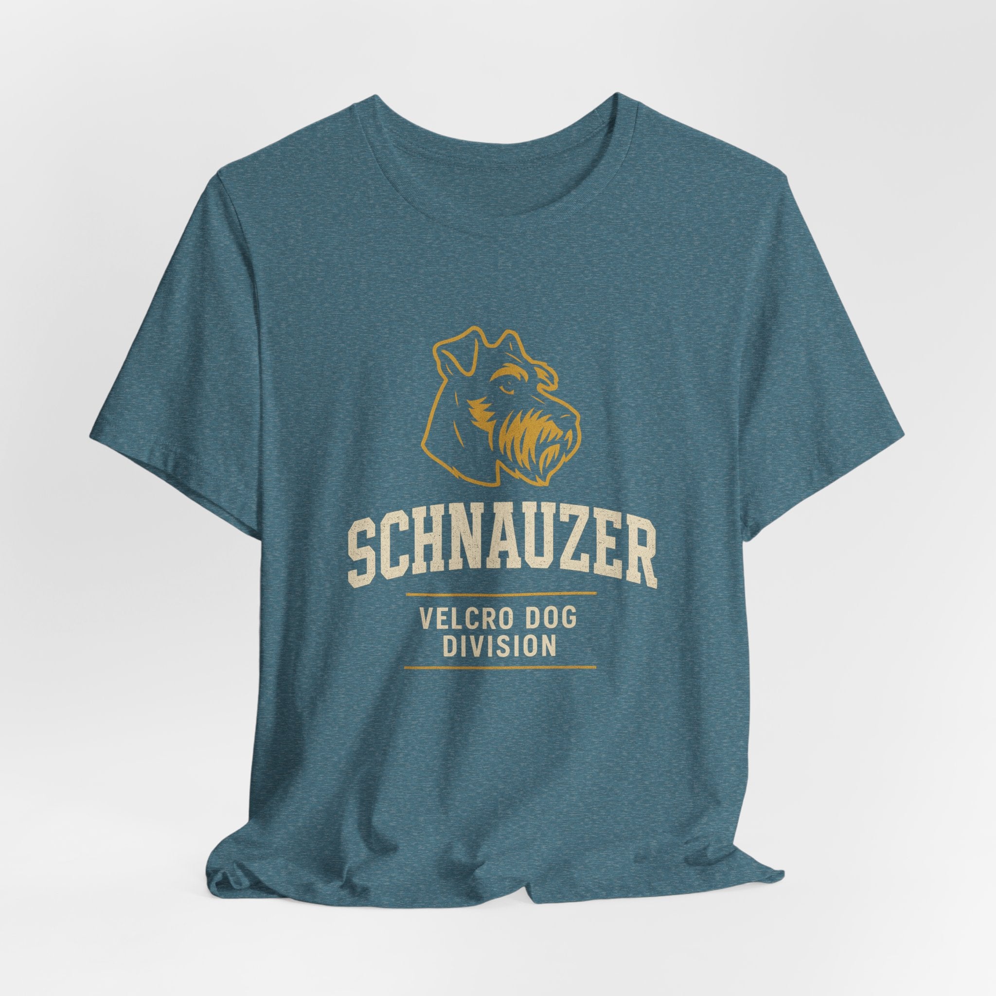 Schnauzer Velcro Dog Division T-Shirt