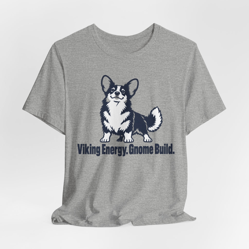Viking Energy Gnome Build Corgi T-Shirt
