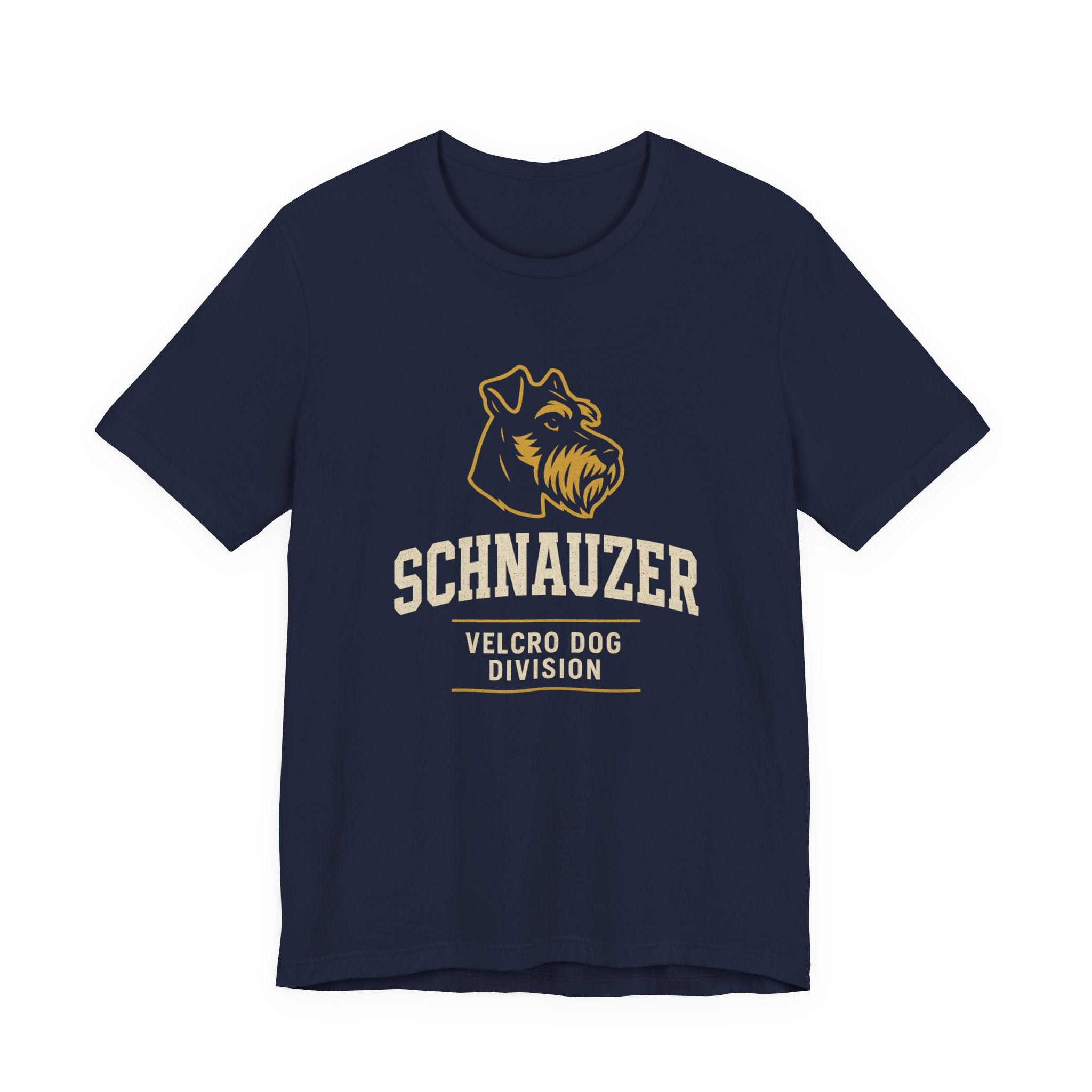 Schnauzer Velcro Dog Division T-Shirt