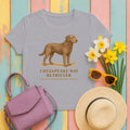 Chesapeake Bay Retriever Field Guide Tee in Athletic Heather