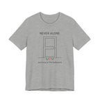 Black Lab Never Alone Tee