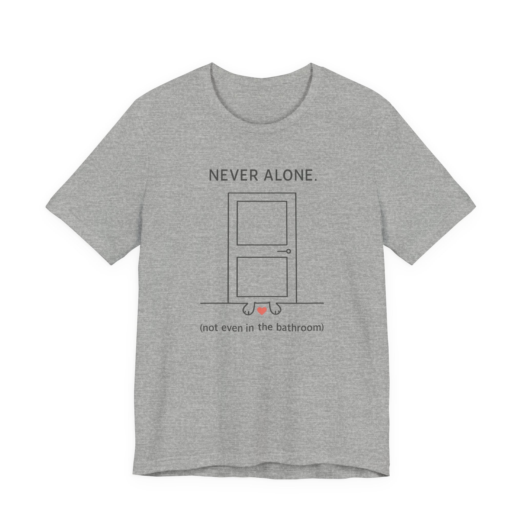 Black Lab Never Alone Tee