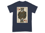 King of Hearts card featuring a stern dog in royal attire.
