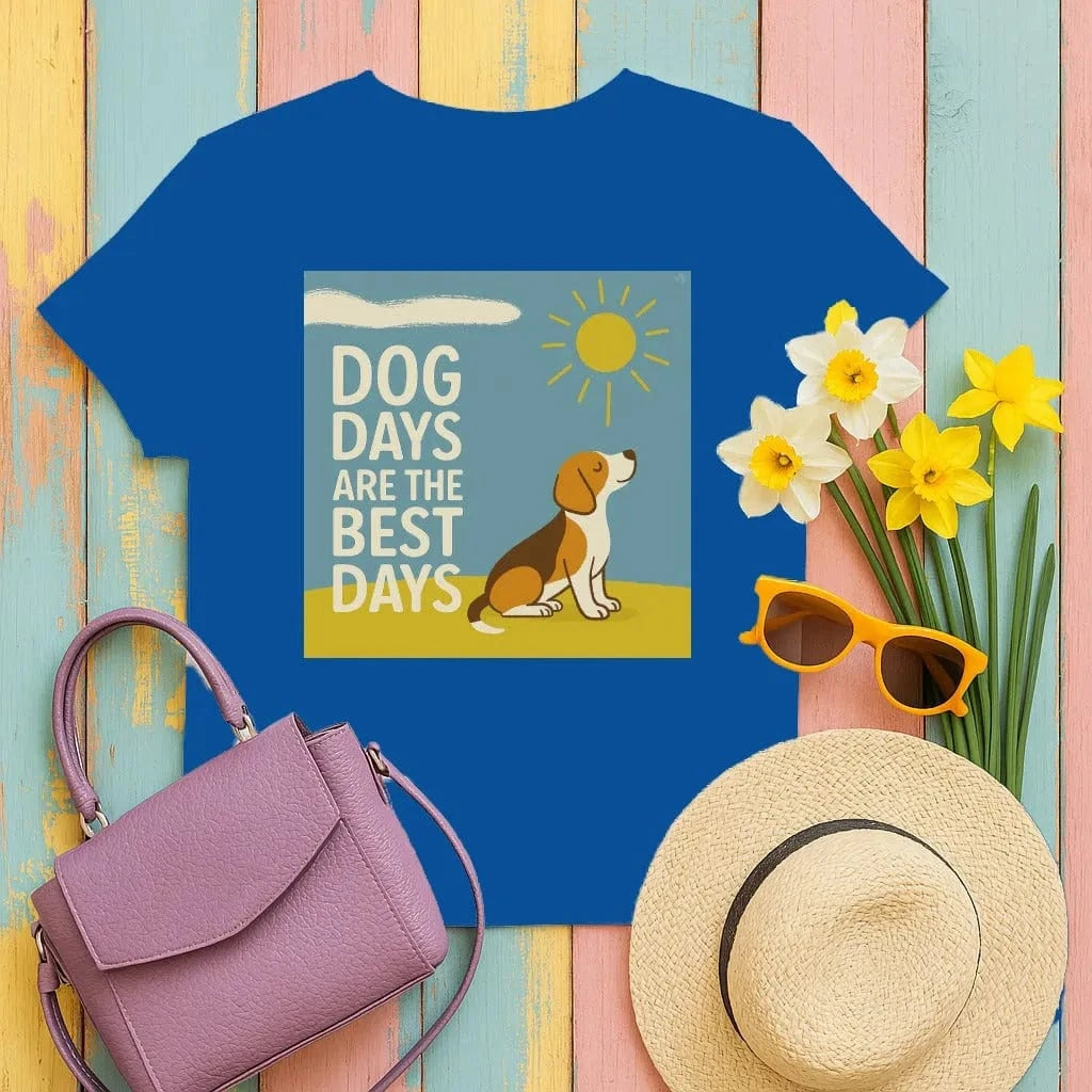 Dog Days Are The Best Days Beagle T-Shirt T-shirt
