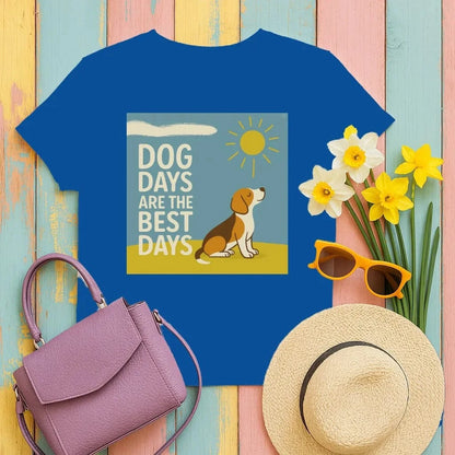 Dog Days Are The Best Days Beagle T-Shirt T-shirt