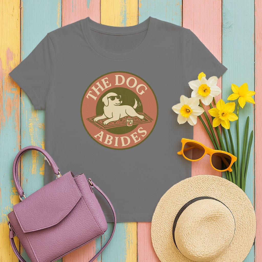 The Dog Abides Graphic Design Comfortable Shirt product