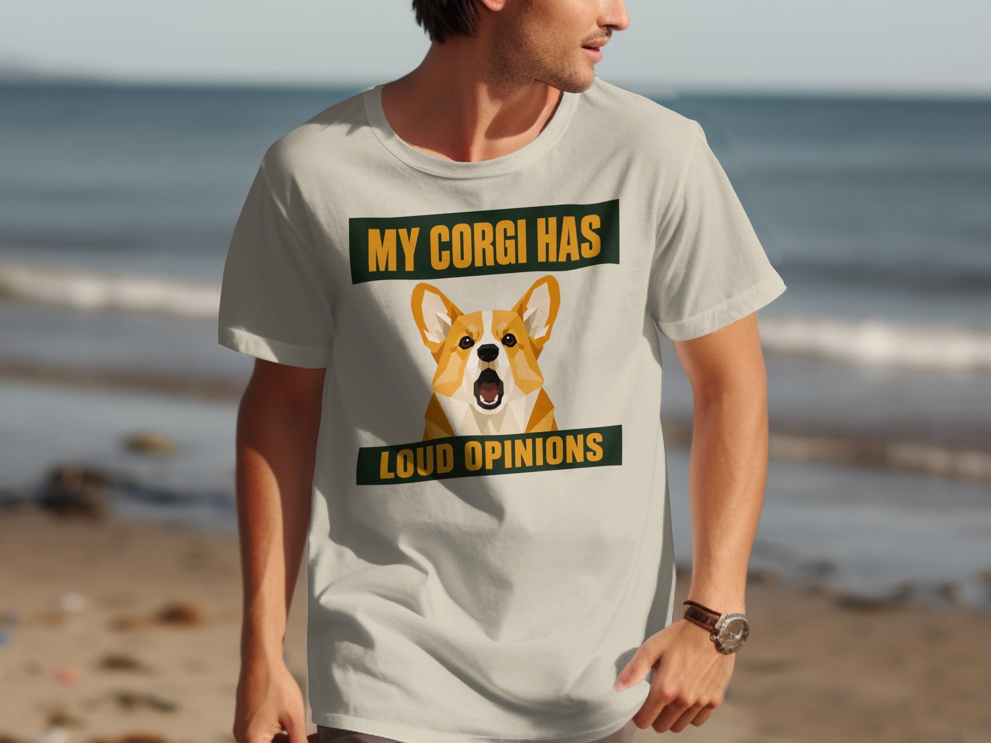 My Corgi Has Loud Opinions T-Shirt