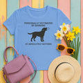 Victimized By Barking Dog T-Shirt in Carolina Blue