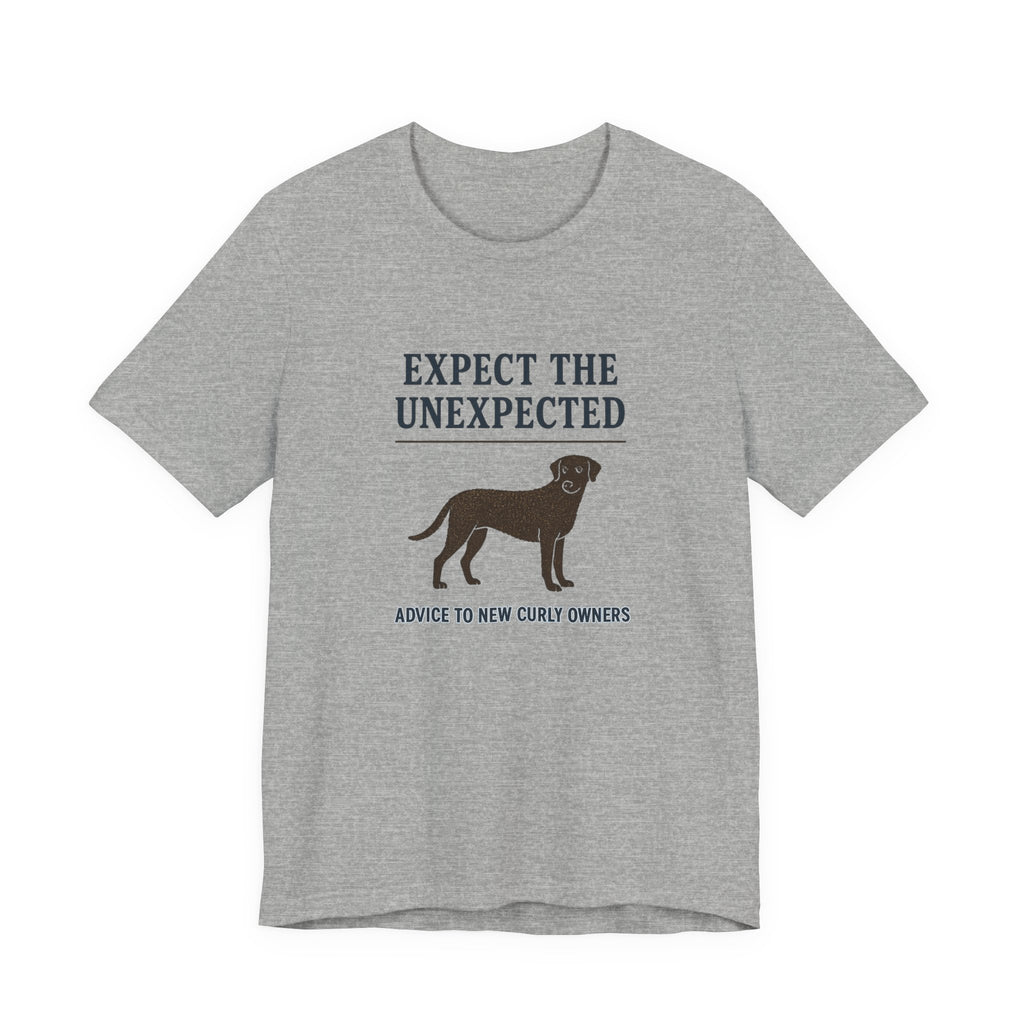 Curly-Coated Retriever Expect The Unexpected Tee