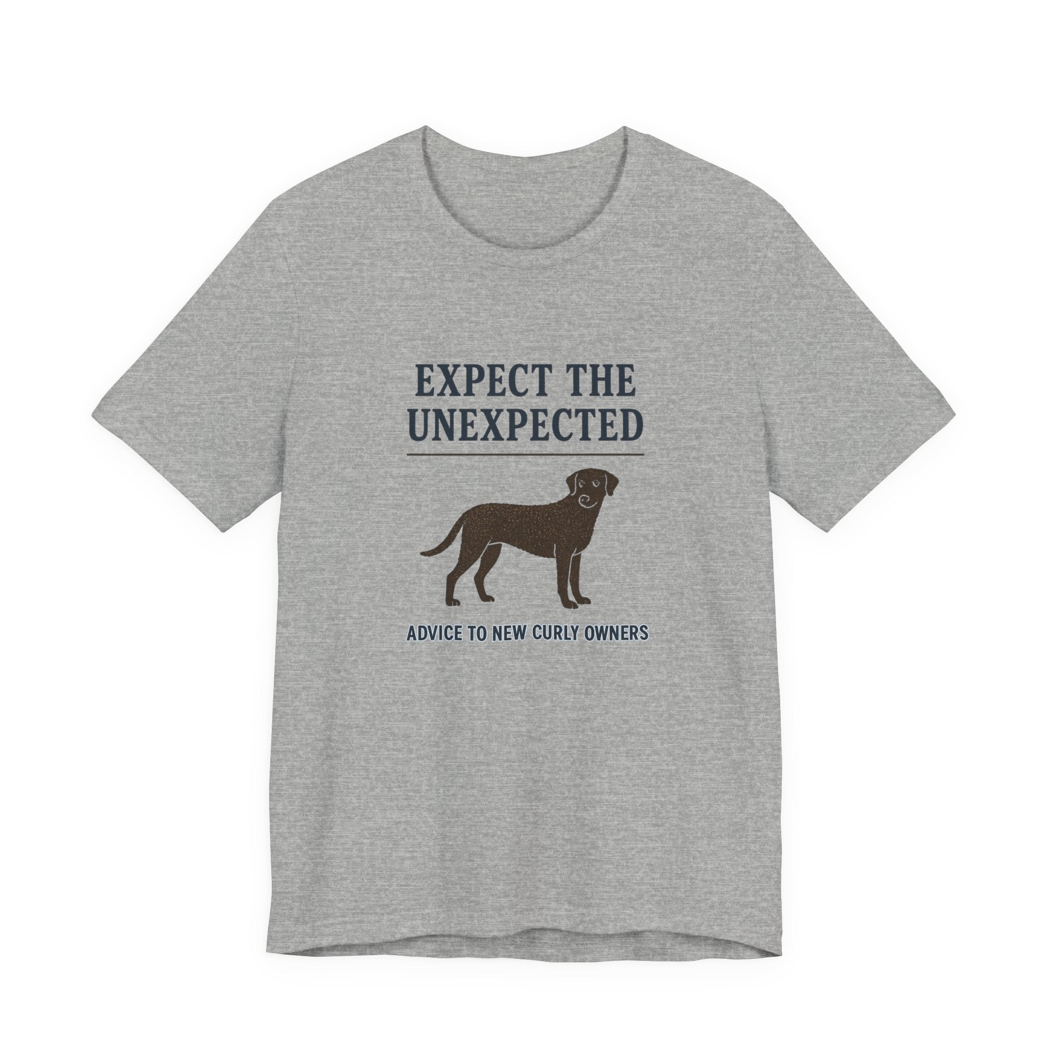 Curly-Coated Retriever Expect The Unexpected Tee