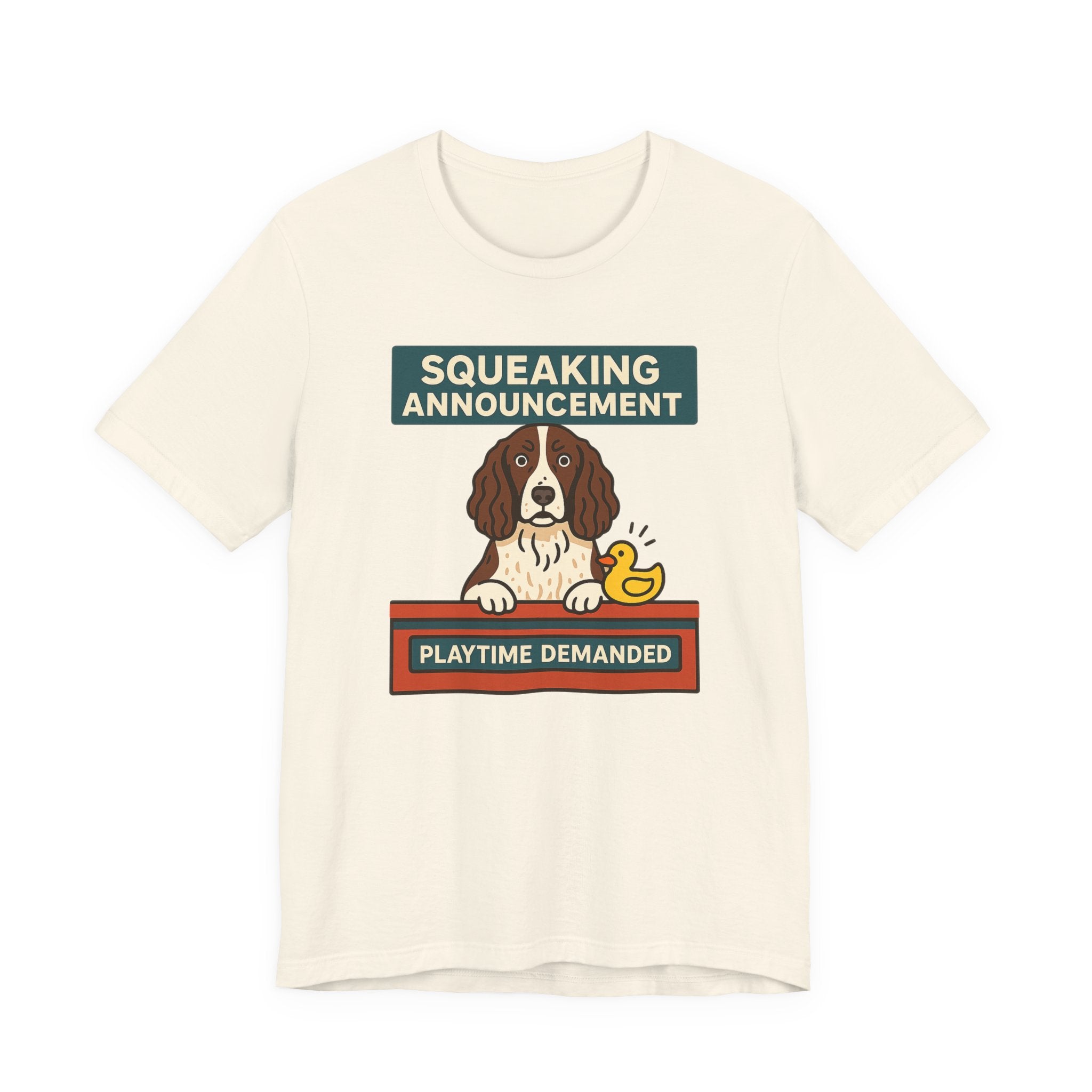 Springer Squeaking Announcement Tee