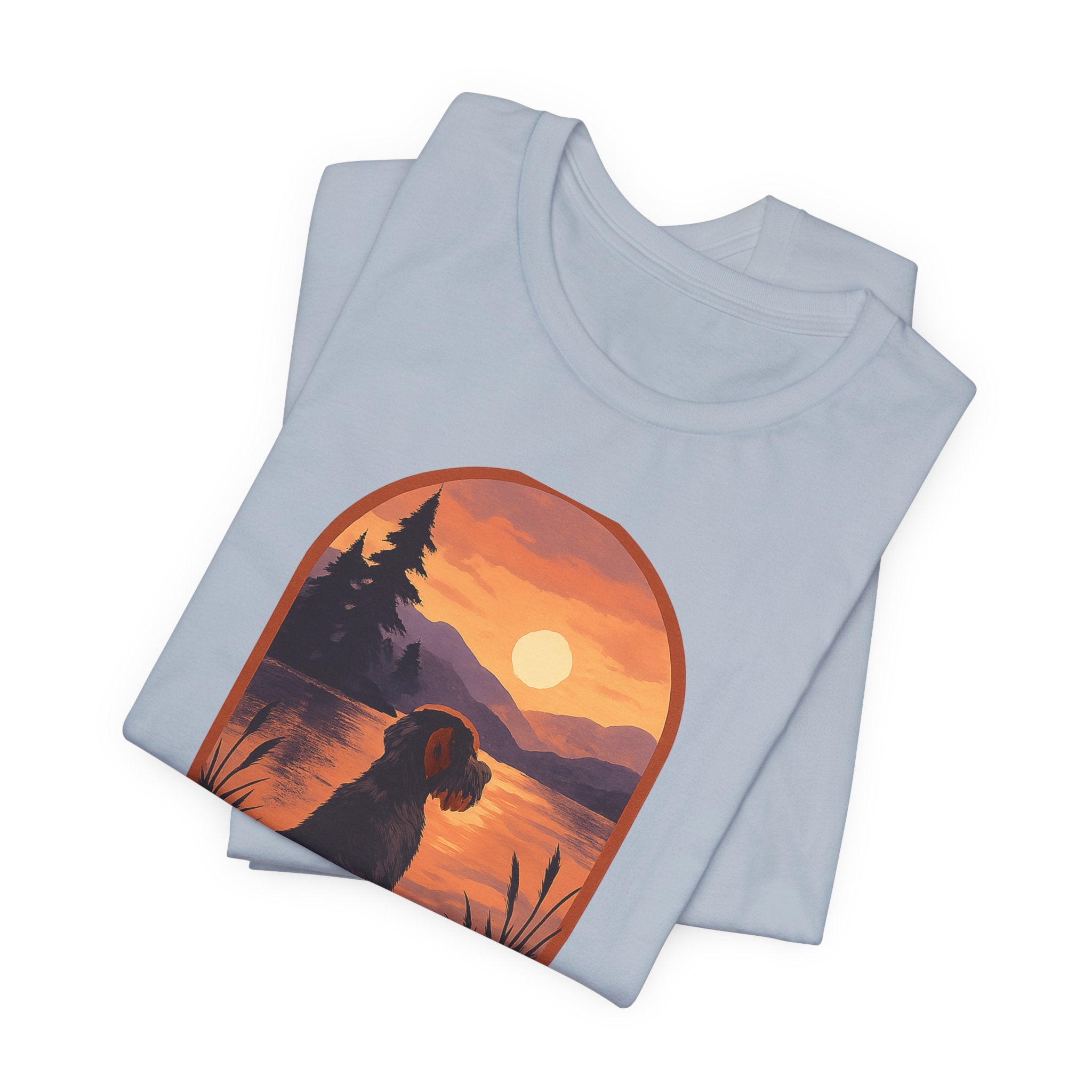 Wirehaired Pointing Griffon Paws and Reflect Tee