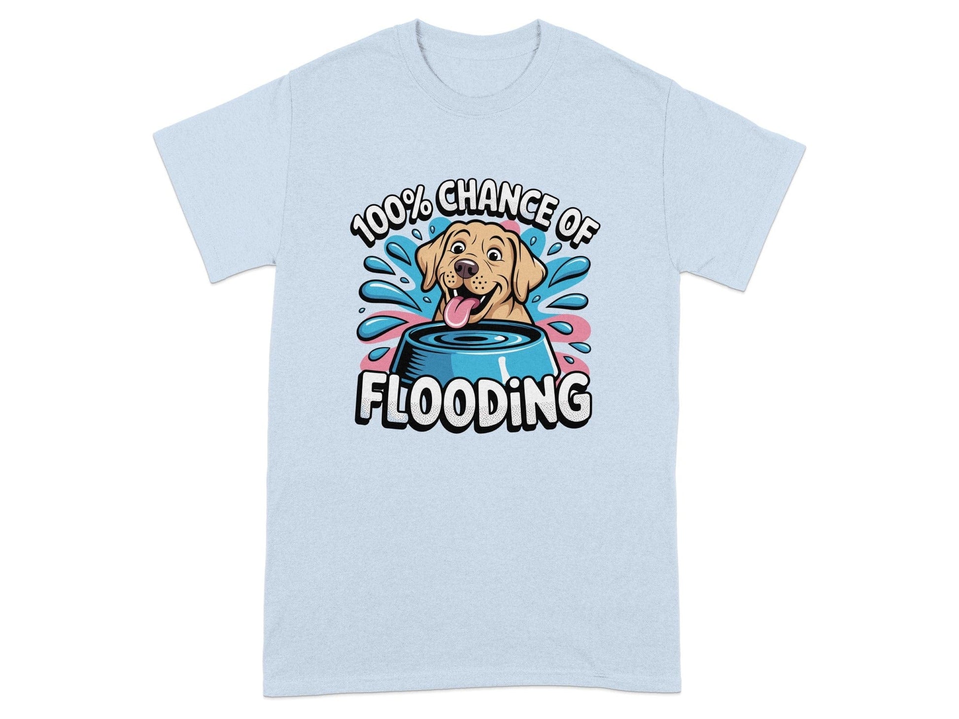 100 Percent Chance of Flooding Graphic T-shirt product type