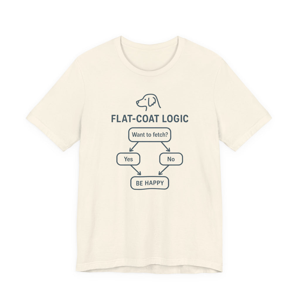 Flat-Coat Logic Flowchart Tee