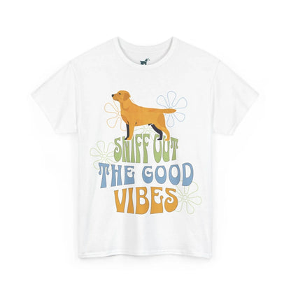 Sniff out the Good Vibes Yellow Lab T Shirt T-shirt