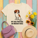 Kooikerhondje Prefers An Indoor Voice Tee