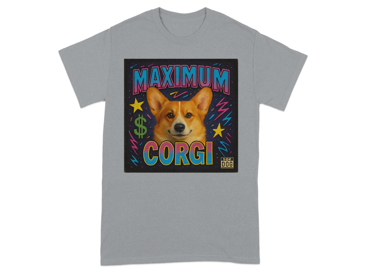 Maximum Corgi Graphic Tee Shirt product type