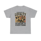 Powered By Loyalty German Shepherd T-shirt