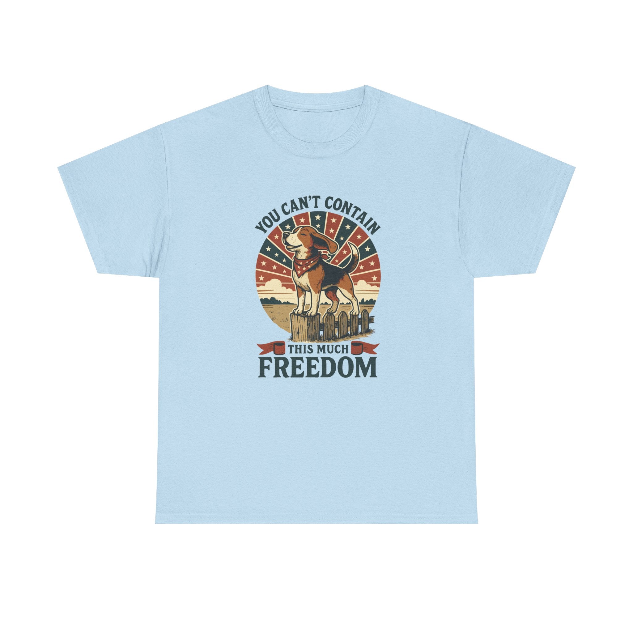 You Can't Contain This Much Freedom Beagle T-Shirt