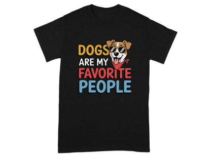Dogs Are My Favorite People Graphic T-shirt product type