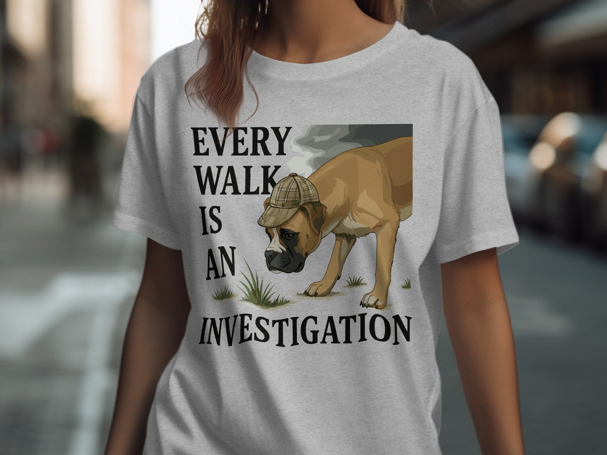 Every Walk Is an Investigation T-shirt