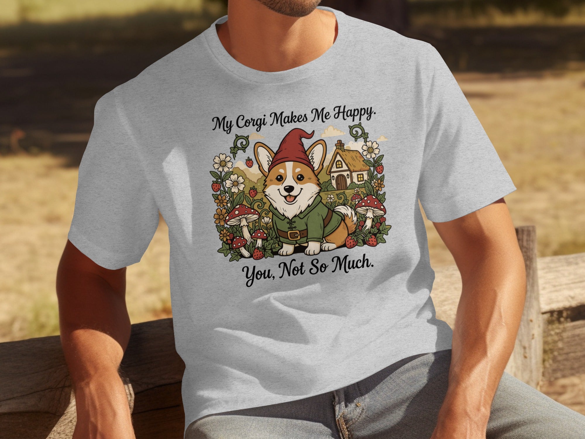 My Corgi Makes Me Happy You Not So Much T-shirt