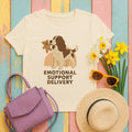 English Springer Spaniel Emotional Support Delivery t-shirt
