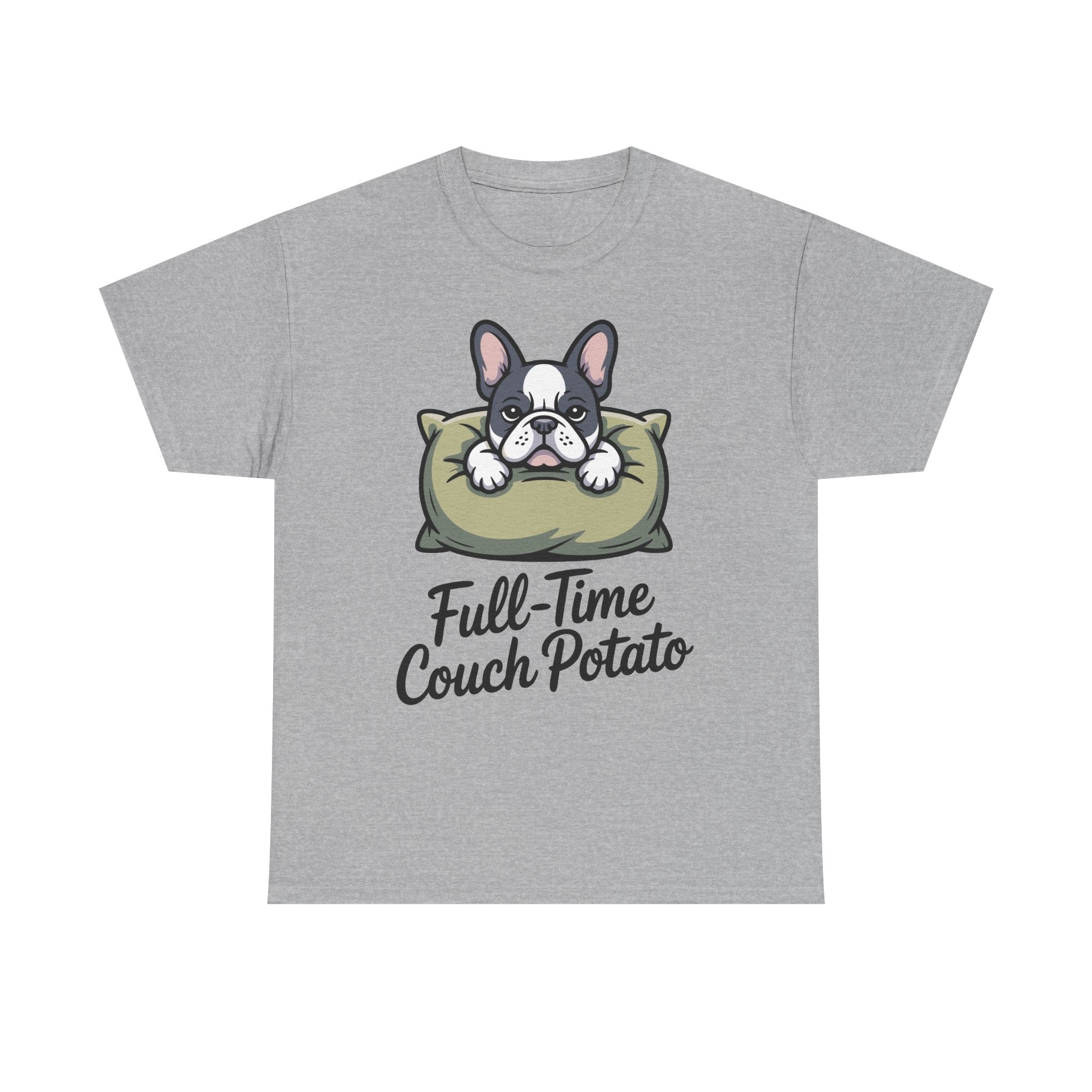 Full-Time Couch Potato Frenchie T-shirt