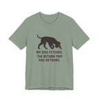 Irish Water Spaniel Return Trip Has Detours Tee