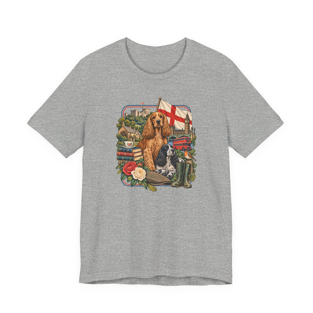 English Cocker Spaniel England Heritage T-Shirt