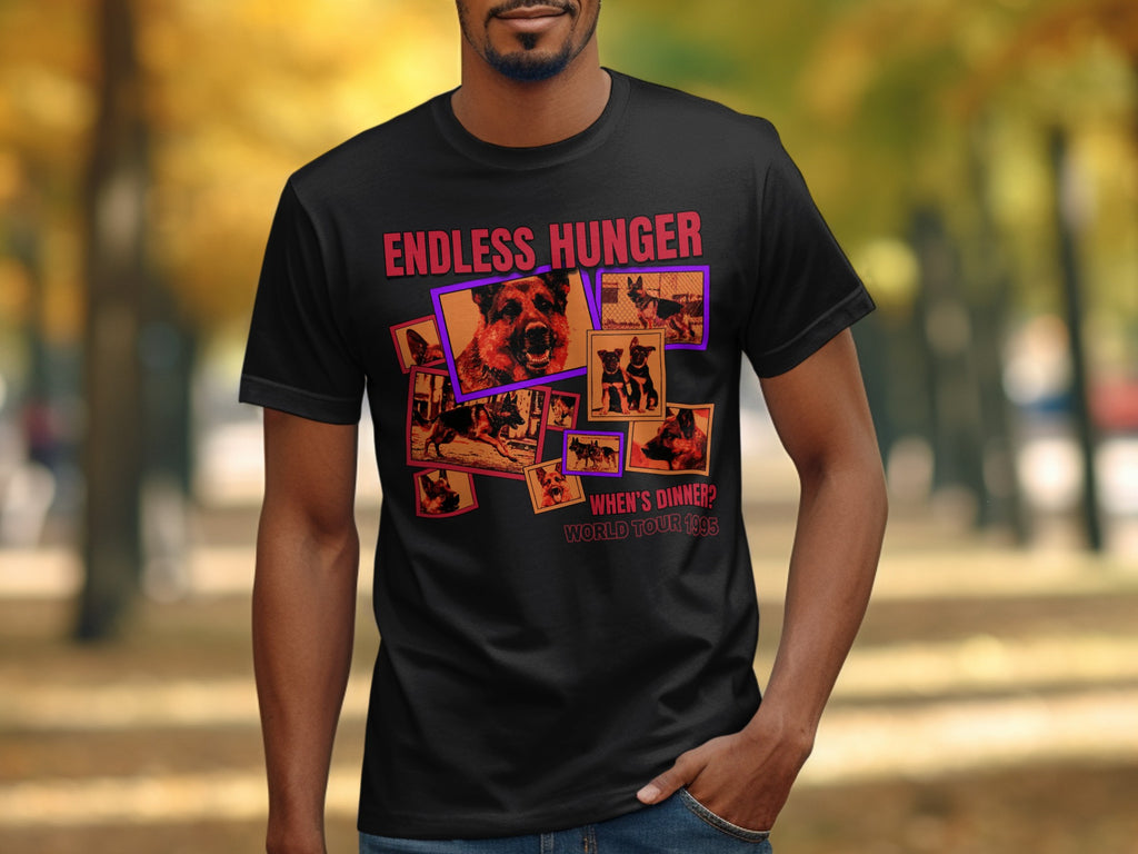 Endless Hunger When's Dinner World Tour 1995 t-shirt
