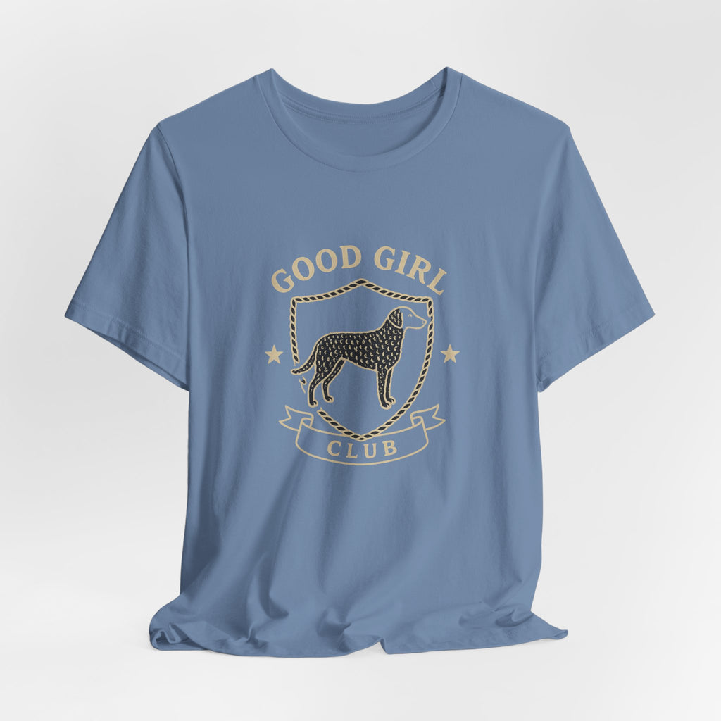 Curly-Coated Retriever Good Girl Club Tee