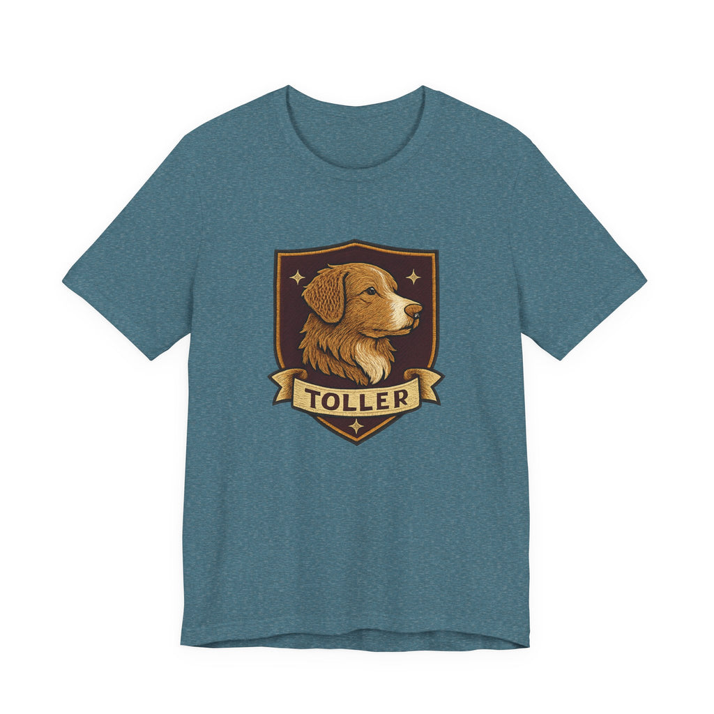 Nova Scotia Duck Tolling Retriever Toller Crest Tee