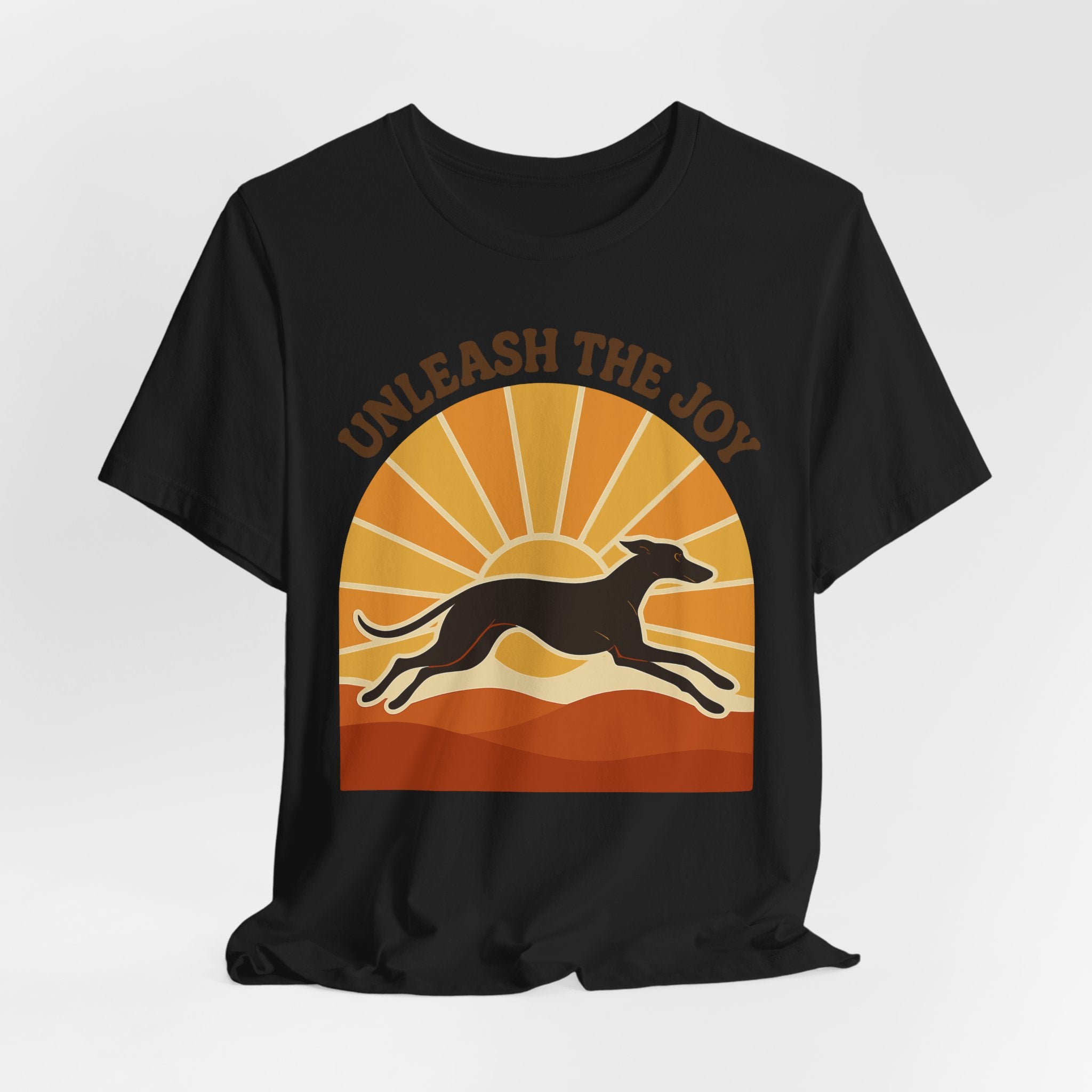 Greyhound Unleash the Joy Tee