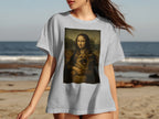 Mona Lisa with German Shepherd T-Shirt