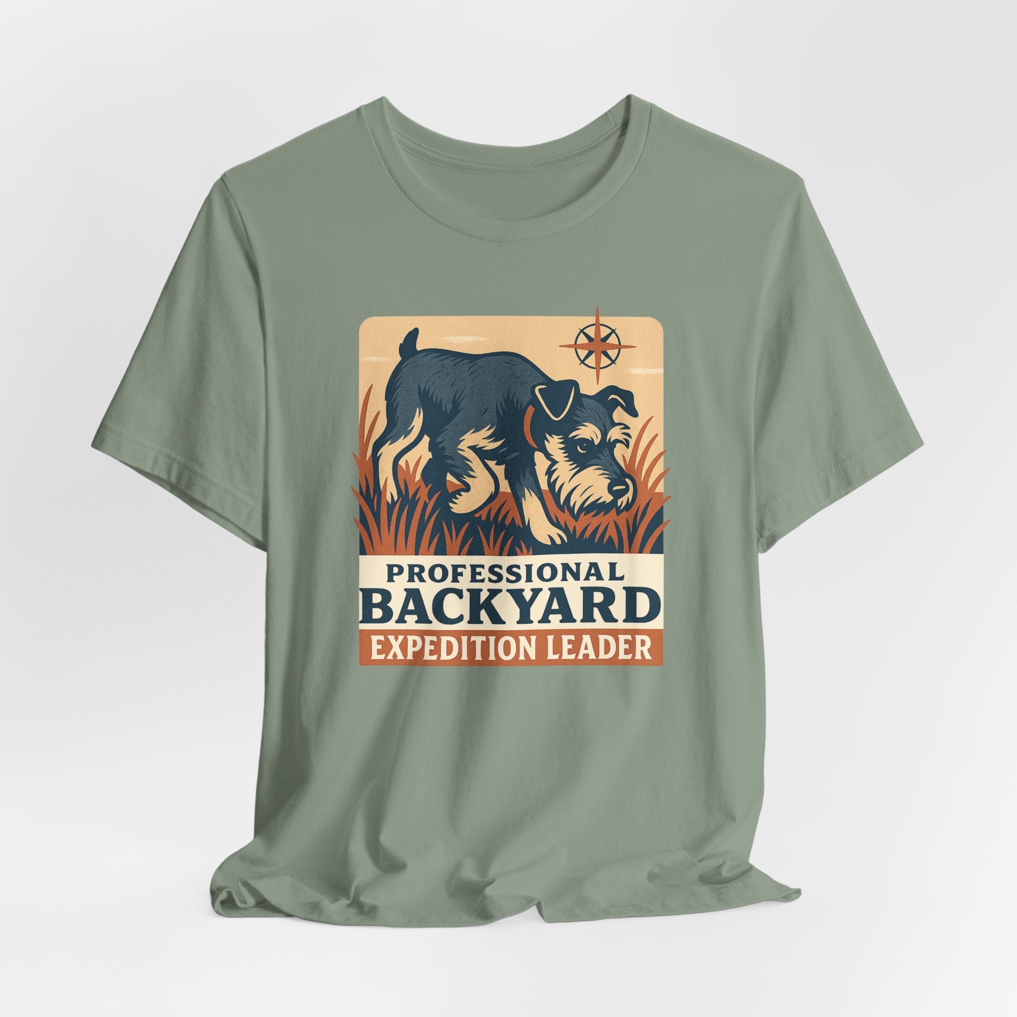 Professional Backyard Expedition Leader Schnauzer T-Shirt