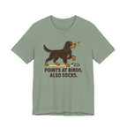 Gordon Points at Birds Also Socks Tee